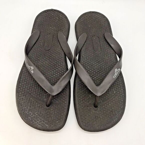 Cobian Brown Flip Flop Sandals Women's 8 Beach Thongs Pool Shoes Vegan Slip-Ons - Picture 5 of 10